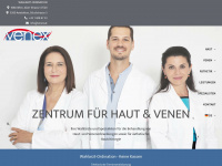 venex.at Webseite Vorschau