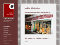 ischler-weltladen.at Webseite Vorschau