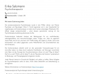 erikasalzmann.com Webseite Vorschau
