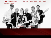 the-entertainers.at Webseite Vorschau