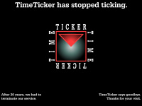 timeticker.com Webseite Vorschau