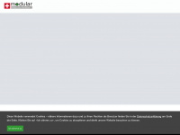 modular.ch Webseite Vorschau