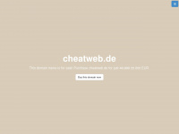 cheatweb.de Webseite Vorschau