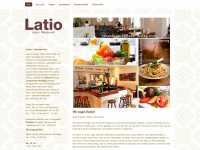 hotel-restaurant-latio.de Webseite Vorschau