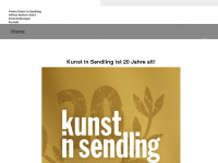 kunst-in-sendling.com Webseite Vorschau