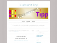 duesseldorftipp.wordpress.com Webseite Vorschau