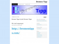 brementipp.wordpress.com Webseite Vorschau