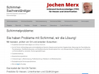 schimmel-sachverstaendiger.com Webseite Vorschau