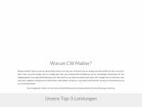 cw-makler.de Webseite Vorschau
