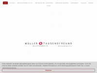 mueller-tausendfreund.de Webseite Vorschau
