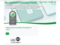 ssl-trust.com Webseite Vorschau