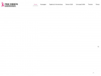 pinkribbon.at Webseite Vorschau