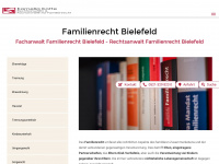 familienrecht-bielefeld.info Webseite Vorschau