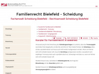 scheidung-bielefeld.info Webseite Vorschau