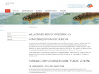 kompetenzzentrum-fischerei.ch Webseite Vorschau