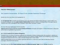 oldtimertreffen-leinach.de Webseite Vorschau