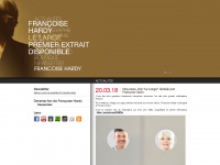 francoise-hardy.com Webseite Vorschau