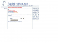 flashbrother.net Webseite Vorschau