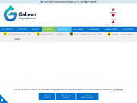 galleonsupplies.co.uk Webseite Vorschau