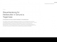 advisa-gmund.de Webseite Vorschau