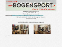 bogenwelt-rheinhausen.de Webseite Vorschau