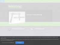 teletronic.de Webseite Vorschau