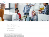 social-media-manager.com Webseite Vorschau