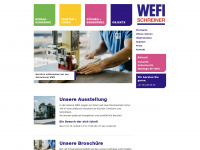 wefi.ch Webseite Vorschau