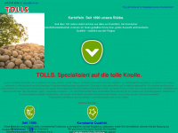 tolls-kartoffeln.de Webseite Vorschau