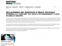 martens-prahl-deizisau.de Webseite Vorschau