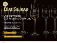 distisuisse.ch Webseite Vorschau