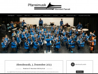 pfarreimusik.ch Webseite Vorschau