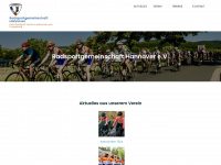 radsportgemeinschaft-hannover.de Webseite Vorschau