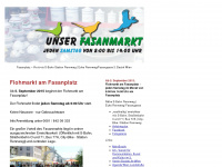 fasanmarkt.at Webseite Vorschau