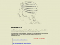 sense-machine.de Webseite Vorschau
