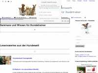 hundetrainer-netzwerk.com Webseite Vorschau