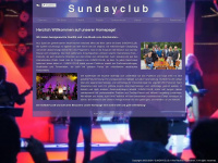 sundayclub.de Webseite Vorschau