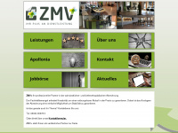 zmv-dienstleistung.de Webseite Vorschau