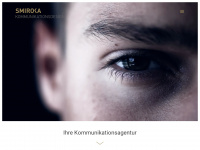 smiroka.ch Webseite Vorschau