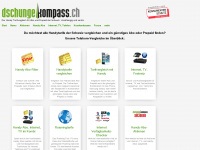 dschungelkompass.ch Webseite Vorschau