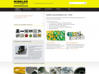 winkler-kunststoffwerk.ch Webseite Vorschau