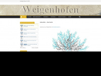 weigenhofen.de Webseite Vorschau