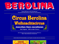 circusberolina.de Webseite Vorschau