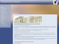 orthomedicus.de Webseite Vorschau