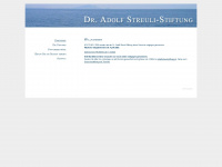 streuli-stiftung.ch Webseite Vorschau