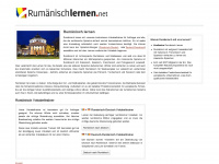 rumänischlernen.net Webseite Vorschau