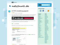 netz2null.de Webseite Vorschau