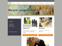 margret-langen.de Webseite Vorschau