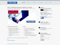 imucon.de Webseite Vorschau