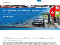 washtec.at Webseite Vorschau